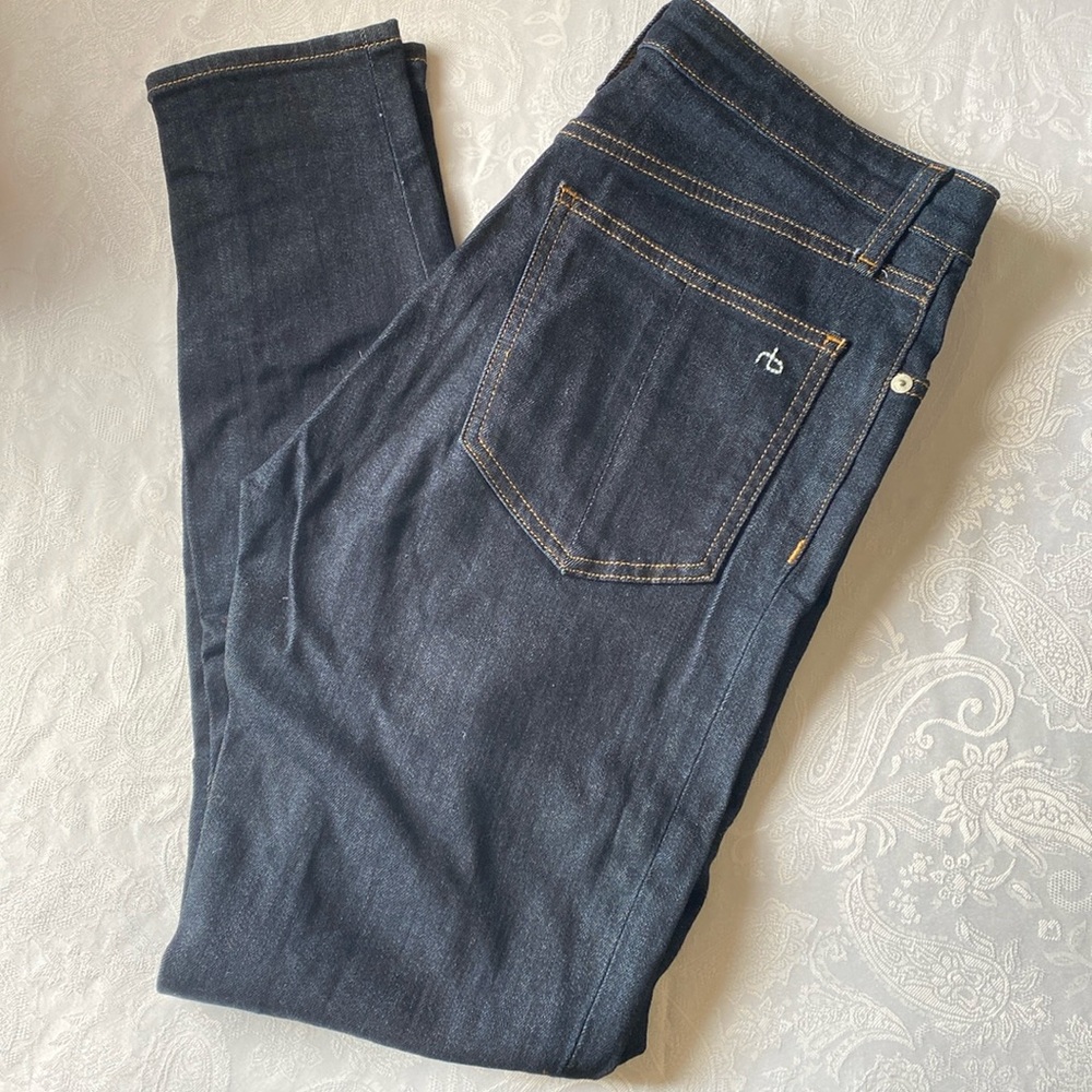 Rag and Bone: Nina High-rise Ankle Skinny. Size: 27.